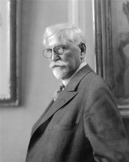 Alphonse Mucha âgé - portrait photographique
