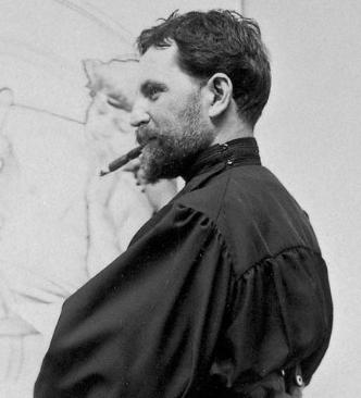 Alphonse Mucha jeune - portrait photographique