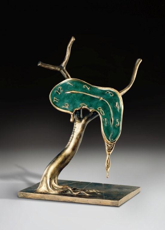 œuvre d'art de Salvador Dali, Sculpture "Profil du temps"